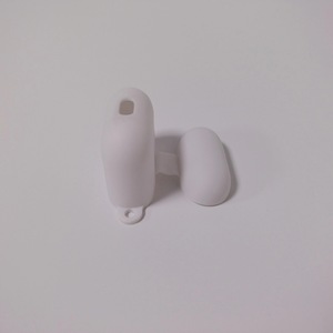 Para <span class=keywords><strong>Airpods</strong></span> Case Cover 2 & 1,Soft TPU Funda protectora para Apple Para <span class=keywords><strong>AirPods</strong></span> 2 Generation Funda a prueba de golpes Negro mate - Product Image 4