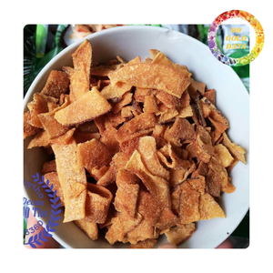 Copos de coco tostados con etiquetas OEM |   Sabor dulce ligero y textura crujiente |   Perfecto para decorar té con leche y hornear - Product Image 6