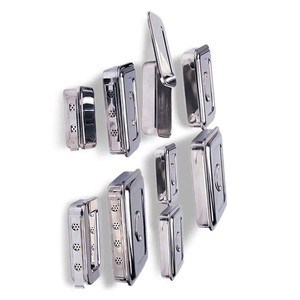 Caja de instrumentos de esterilización de acero inoxidable, alta calidad, para instrumentos quirúrgicos - Product Image 1