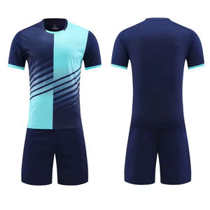 Numéro de nom d'équipe de vente chaude Uniformes d'entraînement de football de football Chemises de club avec short - Product Image 3