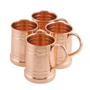 Metal New Design for Mule <b>Mug</b> Copper <b>Mug</b> with <b>Floral</b> Pattern Handgrip Party Use - Product Image 1