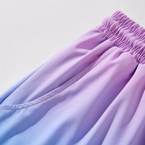 Sublimation Gradient Multicolour ShortsMen's Workout Stretch <b>Slim</b> <b>Shorts</b> Polyester Spandex Workout Men Custom <b>Shorts</b> - Product Image 4