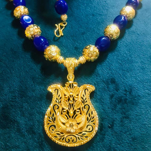 ชุดเครื่องประดับวินเทจชุบทอง 24K สไตล์ดูไบ ต่างหู กำไล หวี เข็มกลัด เครื่องประดับแฟชั่น วัสดุทองแดง - Product Image 1