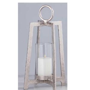 Portavelas de Metal fundido con acabado rugoso para decoración del hogar, chimenea de vidrio, hecho en aluminio - Product Image 2