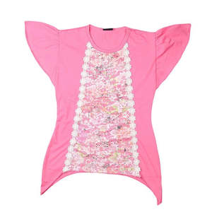 Camiseta A-Line para niñas - Rosa claro - Rosa claro - Product Image 1