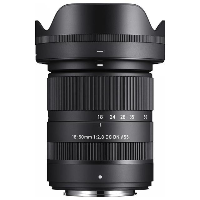 Compact Standard Zoom Lens 18-50mm F2.8 Full Frame Fuji X Mount Made in Japan for Cameras