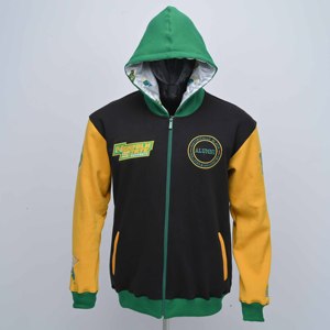 Nouveau design 2026, logo personnalisé, haute qualité, coupe classique, molleton de coton, fermeture éclair effet vieilli, tendance hiver, broderie 3D - Product Image 1