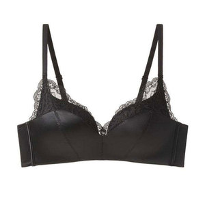 Women Leather <b>Crop</b> <b>Top</b> Bra Plus Size Lightweight Breathable High <b>Support</b> Front Logo Yoga Wear - Product Image 1