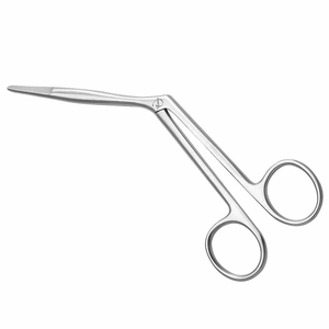 Ciseaux nasaux chirurgicaux ORL réutilisables en acier inoxydable de qualité professionnelle Instrument médical durable Utilisation de l'hôpital Poli lisse - Product Image 3