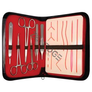 Kit de sutura de alta calidad para estudiantes de medicina, Kit de entrenamiento de práctica de sutura quirúrgica, equipo de enseñanza de sutura para operar la piel quirúrgica - Product Image 4