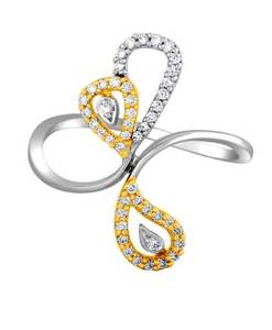 0.60 TCW Round Diamond <b>Ring</b> | 14K Multi Tone Gold Prong Set Designer <b>Ring</b> for Women | Classic Elegant Fine Jewelry Gift Item - Product Image 5