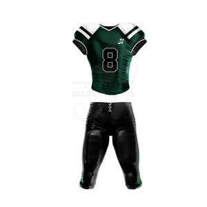 El mejor precio Pakistán hizo 2024 conjunto de uniforme de fútbol americano de talla grande ropa deportiva transpirable gran oferta - Product Image 1