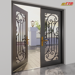Redefine el aspecto de su hogar con un diseño de puerta de entrada de lujo que ofrece elegancia, durabilidad y protección inigualable - Product Image 2