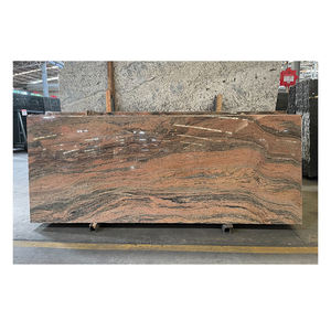 Dalles polies en granit de Colombo Juprana de conception moderne Carreaux et partie supérieure du comptoir Grande dalle en pierre pour des applications de villa - Product Image 1