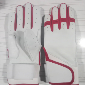 Prix de gros Gants d'entraînement de baseball et softball en cuir de vachette confortables et originaux Gants de frappeur respirants à manchette longue - Product Image 4