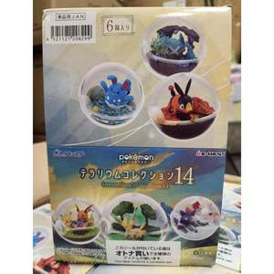 ReMent Pokémon Pikachu Terrarium Collection Partie 14 Coffret de 6 Boîtes Scellées en Plastique Animation Japonaise Unisexe Fini - Product Image 3
