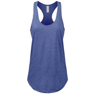 Camiseta sin mangas corta de verano para mujer, chaleco acanalado de algodón blanco para mujer con logotipo personalizado, tela de punto - Product Image 3