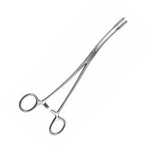 Forceps manuel en acier inoxydable Fletcher Van Doren pour instruments chirurgicaux, pour la manipulation des éponges polypes utérins, à usage gynécologique - Product Image 5