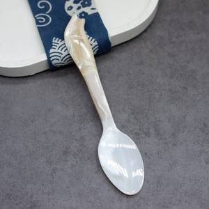 Stylish MOP Pearl <b>Spoon</b> for Serving Coffee and Tea Adds Sophistication to Your Table Decor - Product Image 2