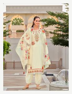 เสื้อผ้าพื้นเมืองที่มีคุณภาพสูงกางเกงเคอร์ติมิลานและดูกัตตาแฟชั่นผู้หญิงปักลายทำงานด้วยมือ - Product Image 6