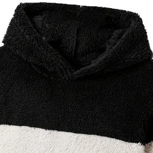 Pull en polaire sherpa chaud, quart de polaire, sweat-shirt moelleux et duveteux, pull en polaire sherpa super épais et lourd - Product Image 3