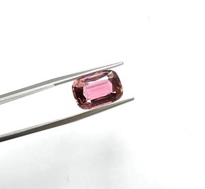 Coussin en tourmaline rose pêche 5.36 carats pierre taillée de qualité supérieure pour la fabrication de bijoux fins pierres précieuses naturelles - Product Image 5