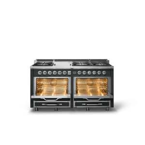 Estufa de Doble Combustible Tuscany 66W con Horno Tradicional y Fuente de Energía a Gas - Product Image 3