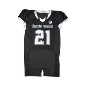 Auténtica camiseta de fútbol personalizada de calidad profesional, transpirable, de secado rápido, uniforme de fútbol americano de tela procedente de Pakistán - Product Image 5