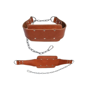 High Quality Comfortable Weighted Chain <b>Waist</b> <b>Support</b> Gym Equipment Weightlifting Pull-up Dipping Belt comfortable custom design - Product Image 1