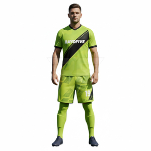 Dernier design, nouveau style, maillot de football respirant imprimé sans manches à col en V, qualité supérieure, couleur personnalisée, 100 % polyester élastique - Product Image 1
