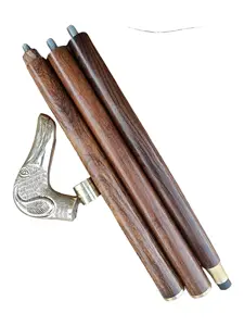 Лидер продаж, деревянная Черная трость с простым дизайном и новая твердая латунная ручка для дайвинга, идеальная Подарочная палка