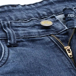 กางเกงยีนส์ขาสั้นสไตล์วินเทจสำหรับผู้ชาย ทรงตรง มีกระเป๋า ระบายอากาศได้ดี ใส่สบาย เหมาะสำหรับใส่ในชีวิตประจำวัน ฤดูร้อน ผ้าถัก - Product Image 4