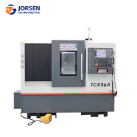 Tour CNC JORSEN A2-6 Spindle TCK56A conforme à la norme CE, centre de tournage métallique avec tourelle à 12 postes pour la fabrication de moules complexes