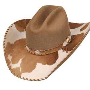 Chapeaux de cowboy formels unisexes personnalisés 100% laine, meilleure qualité, chauds, respirants, vêtements de sport pour adultes, voyage en plein air, hiver, service OEM - Product Image 6