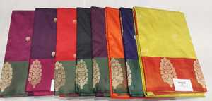 Saree en soie indienne tissé à la main de luxe Tenue ethnique parfaite pour les mariages, les festivals et les grandes célébrations - Product Image 2