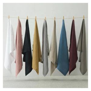 Bonito patrón a cuadros multicolor 100% algodón orgánico GOTS certificado aceite antiadherente hogar colorido toalla de cocina para adultos - Product Image 3