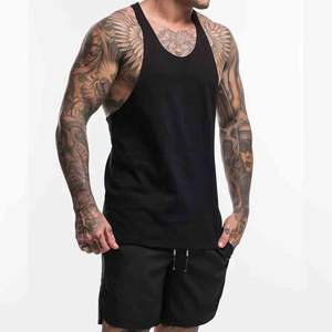 Camisetas sin Mangas de Algodón Transpirable Personalizadas al por Mayor, Ropa Deportiva para Gimnasio, Entrenamiento, Ejercicio, Musculación, Casual, Lisas, para Imprimir, Fitness - Product Image 4