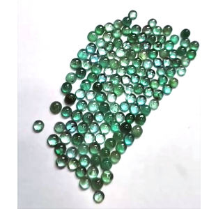 790 piezas de Esmeralda natural 2mm 3mm 4mm cabujón redondo 116 Cts lote Iroc ventas esmeralda de alta calidad piedra preciosa suelta US $173 para todos - Product Image 3