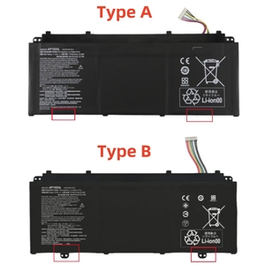 Nouvelle batterie d'ordinateur portable AP15O5L pour <span class=keywords><strong>Acer</strong></span> Aspire S13 S5-371 <span class=keywords><strong>Chromebook</strong></span> R13 CB5-<span class=keywords><strong>312T</strong></span> Swift 1 SF114-32 11.55V 53.9Wh 3 cellules - Product Image 2