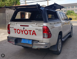 Accesorios 4X4, dosel para <span class=keywords><strong>camioneta</strong></span>, cama de techo rígido para Nissan Navara Caps, <span class=keywords><strong>camioneta</strong></span> a prueba de fugas de aluminio GR Sport SR5, tapas para camiones - Product Image 2