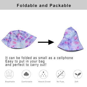 Chapeaux seau personnalisés avec logo personnalisé impression broderie extérieur été mode protection solaire OEM approvisionnement d'usine - Product Image 6