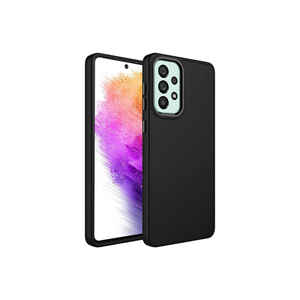 Funda Protectora de Silicona de Lujo JoieCreatif Luna para Samsung Galaxy A23, Diseño con Marco Metálico y Botones, Estilo Ins Promax - Product Image 2