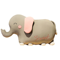 Coussin de voiture en peluche animalier en gros, très populaire, adorable, personnalisé, motif dessin animé