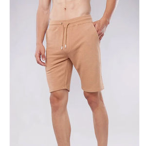 Caliente verano entrenamiento muscular pantalones cortos para correr sólido impreso Logo Casual entrenamiento gimnasio moda hombres pantalones cortos bolsillo secado rápido transpirable - Product Image 5