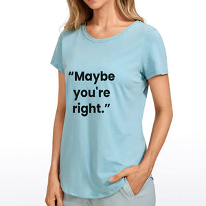 T-shirts de course de sport confortables en polyester 100% à séchage rapide Offre Spéciale pour femmes du fabricant bangladais - Product Image 2