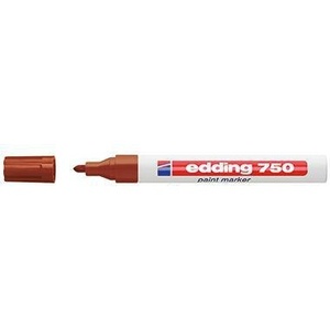 Rotulador EDDING 750 Marrón, Punta Fina de 2-4 mm para Pintar y Marcar - Product Image 1