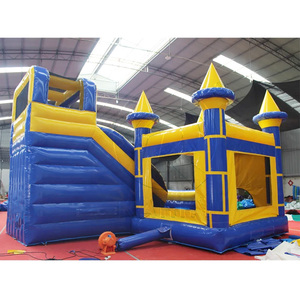 Castillo Inflable Comercial para Exteriores, Combo de Brincolín Grande con Tobogán, PVC Ecológico, Castillo Inflable para Niños, Equipo para Parques Temáticos - Product Image 4