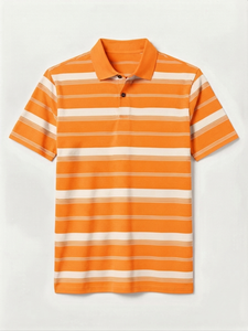 Polo de Manga Corta para Hombre, Corte Regular, con Logotipo y Diseño Personalizados, Tejido de Punto, Alta Calidad, Transpirable y Ligero - Product Image 4