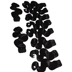 Paquetes de cabello tejido vietnamita en trama doble dibujado extensiones de cabello humano virgen brasileño crudo Afro Wave Natural Wave al por mayor - Product Image 2