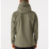 Veste d'hiver pour homme MODA North Snow, de haute qualité, imperméable, coupe-vent, en Polartec Cordura, épaisse, sans col, fermeture éclair sur le devant